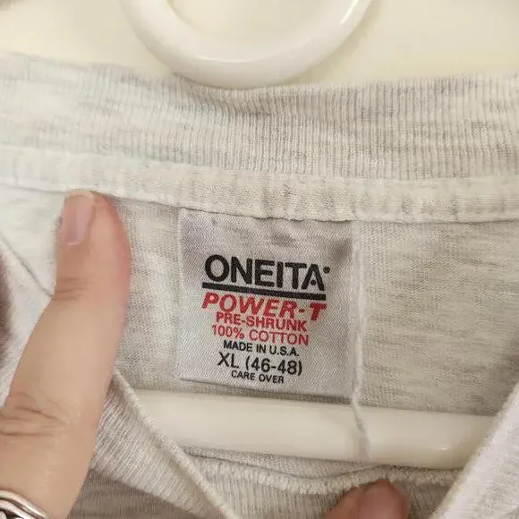 Vintage Oneita tag Sleeping Bear Dunes Graphic Tee - Nature Inspired Design - Picture 3 of 5